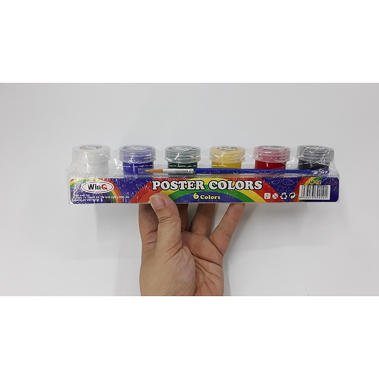 Màu Nước WinQ W-12 (6 màu) - Ảnh 3