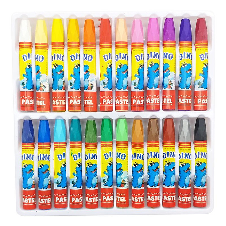 Sáp Dầu 24 Màu Dino - Smart Kids OP03 - Ảnh 5