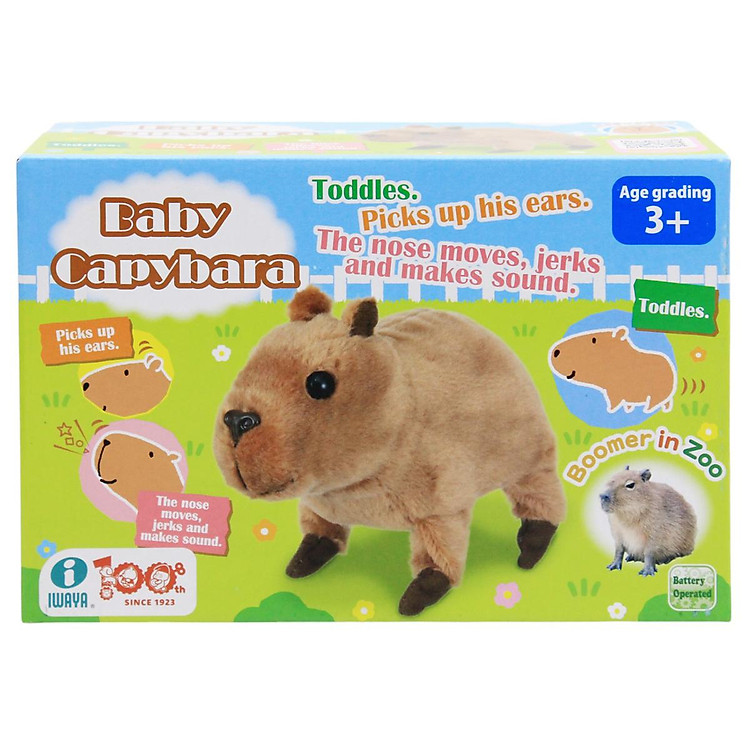 Đồ Chơi Thú Bông Baby Capybara Chính hãng Giá tốt - Hình ảnh 5
