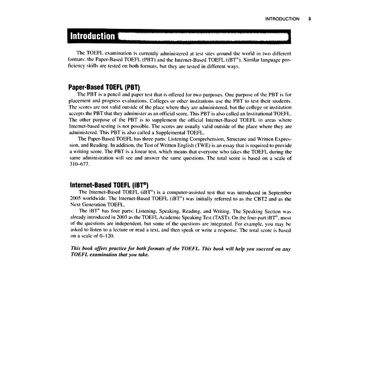 Practice Exercises For The TOEFL iBT (6th Edition) - Ảnh 3