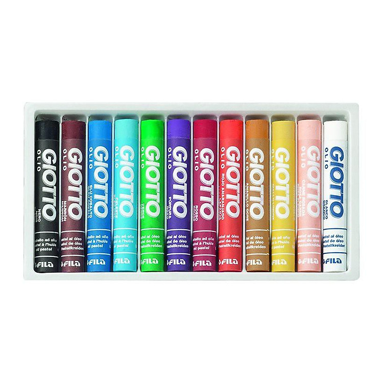 Bút sáp màu GIOTTO Olio (12 màu) - Ảnh 3