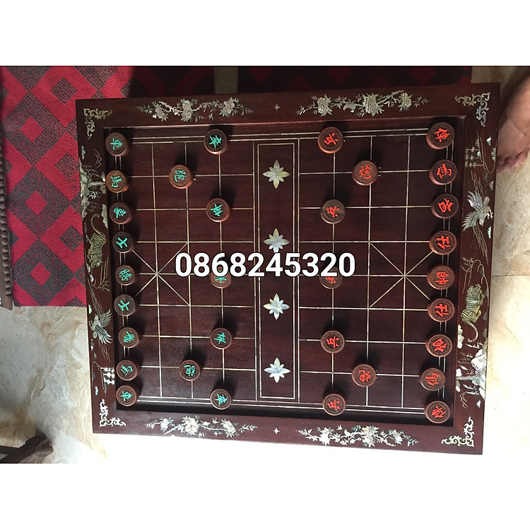 Mua tại MyKingdom: Combo Bàn cờ tướng gỗ khảm ốc - Ngập tràn khuyến mãi