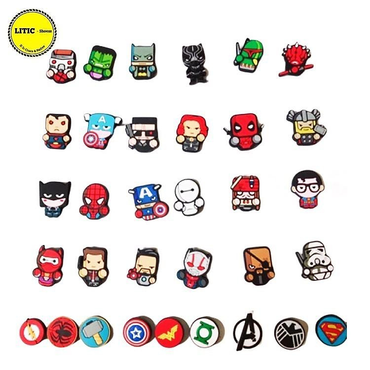 STICKER / JiBITZ gắn dép crocs - Dép cá sấu