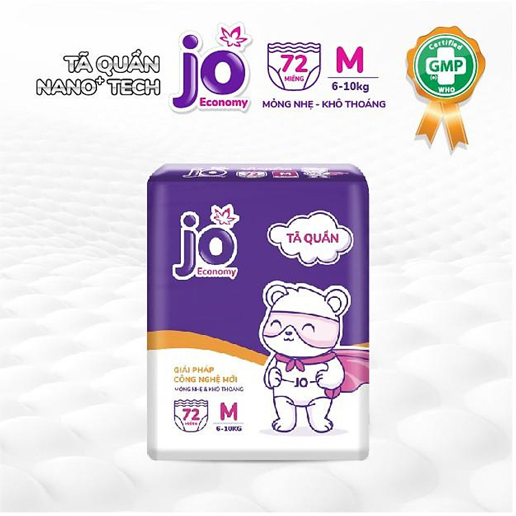 Chọn mua tại Shopee: Tã quần Jo Economy size S40/M72/L66/XL60/XXL54 mua giá tốt nhất tại Shop Mall