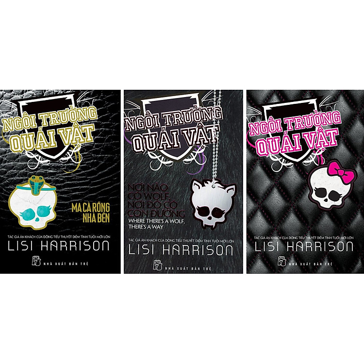 Combo 3 Cuốn : Ngôi Trường Quái Vật (Tập 1,2,3)