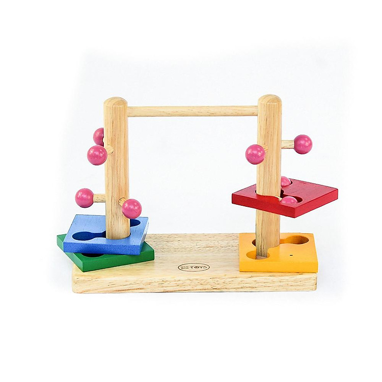 Mua Đồ Chơi Gỗ Đường Luồn Đôi Winwintoys Chính hãng Giá tốt - Hình ảnh 2