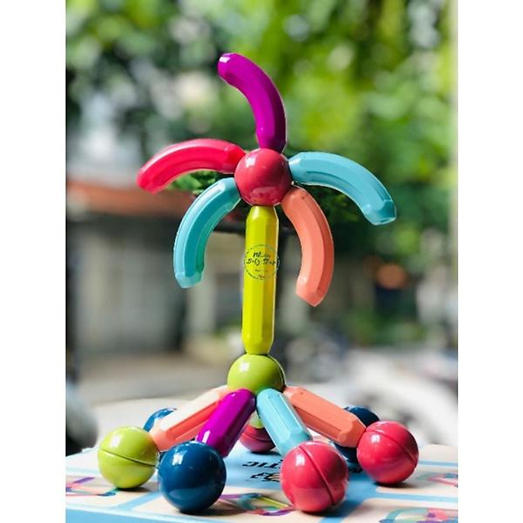 Mua Đồ chơi nam châm 64 chi tiết Chính hãng Giá tốt - Hình ảnh 2
