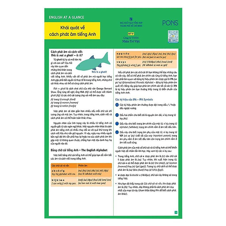 Newshop: English At A Glance – Khái Quát Về Cách Phát Âm Tiếng Anh