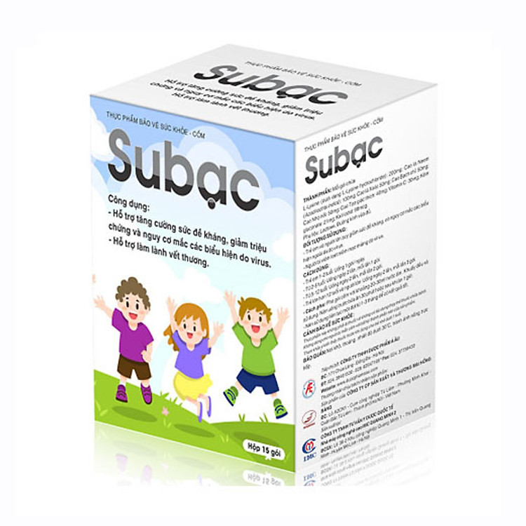 Tham Khảo tại ConCung: Cốm Subạc - Thực phẩm bảo vệ sức khỏe , nhận ngay nhiều Ưu đãi