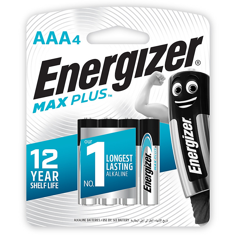 Pin AAA Energizer Max Plus EP92 BP4 - 8888021201826