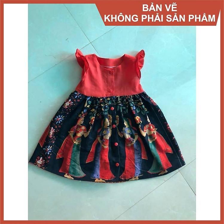 Rập đầm cánh tiên cho bé - Giấy A0 R400 (6 chiếc) - Ảnh 3