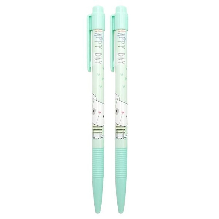 Viết Bic Moshi 078 (2 chiếc) – Xanh Mint