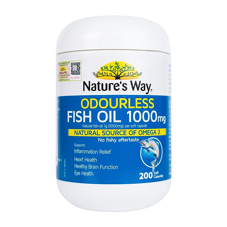 DHA Cho Bà Bầu Nature's Way 1000mg Giá rẻ - Hình ảnh 3