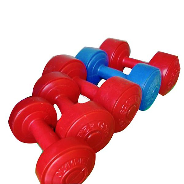 Tạ tay nhựa 8kg (1 cục, giao màu ngẫu nhiên)