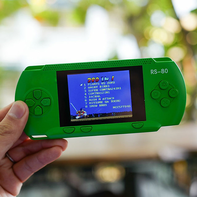 Máy chơi game điện tử 4 nút cầm tay mini 280+20 trò bộ gamer retro trò chơi cổ điển đồ họa nét hơn sup 400 lôi cuốn hơn bắn PUBG ff frefire