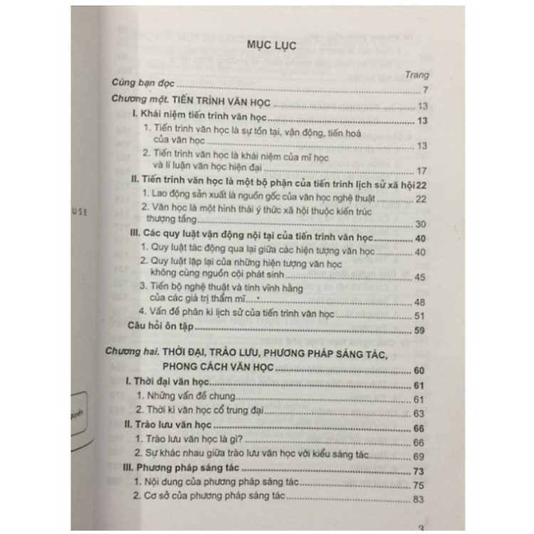 Lí luận Văn học Tập 3: Tiến trình văn học - Ảnh 2
