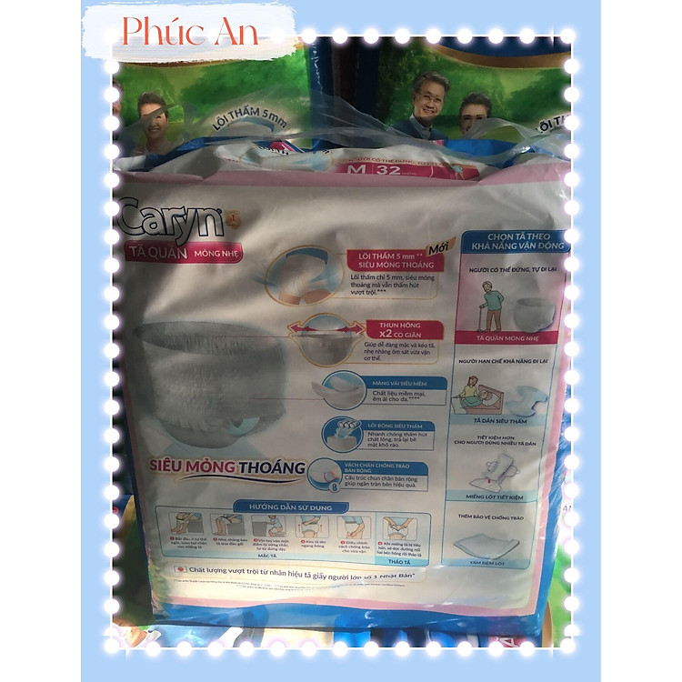 Tã Quần Người Lớn Caryn Size M Chính hãng Giá tốt - Hình ảnh 2