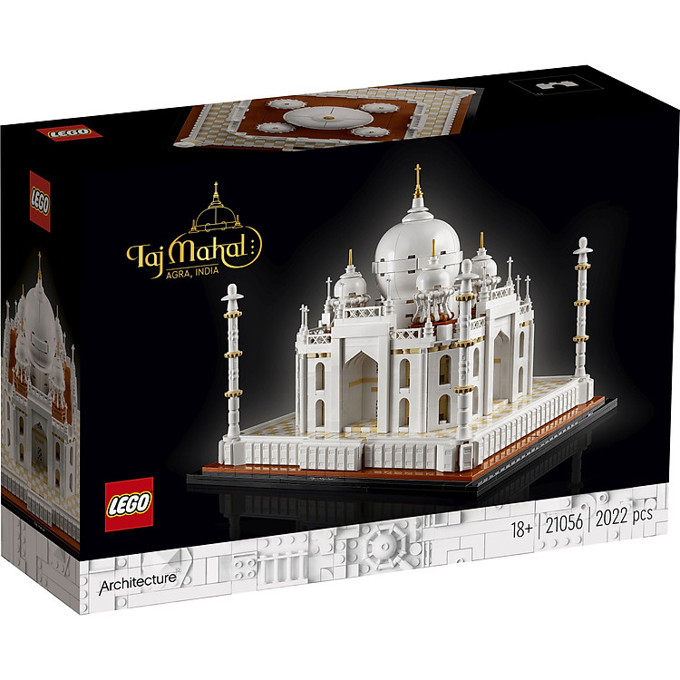 Mua tại Tiki: LEGO Architecture 21056 Taj Mahal Chính hãng Tiết kiệm