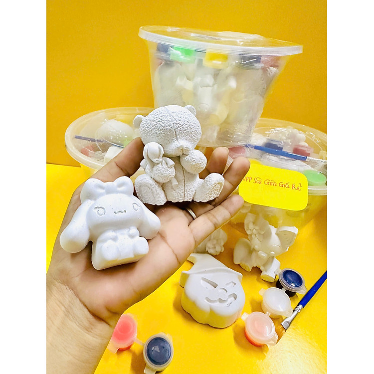 Tô Tượng Thạch Cao (Hộp 10 con) - Ảnh 2