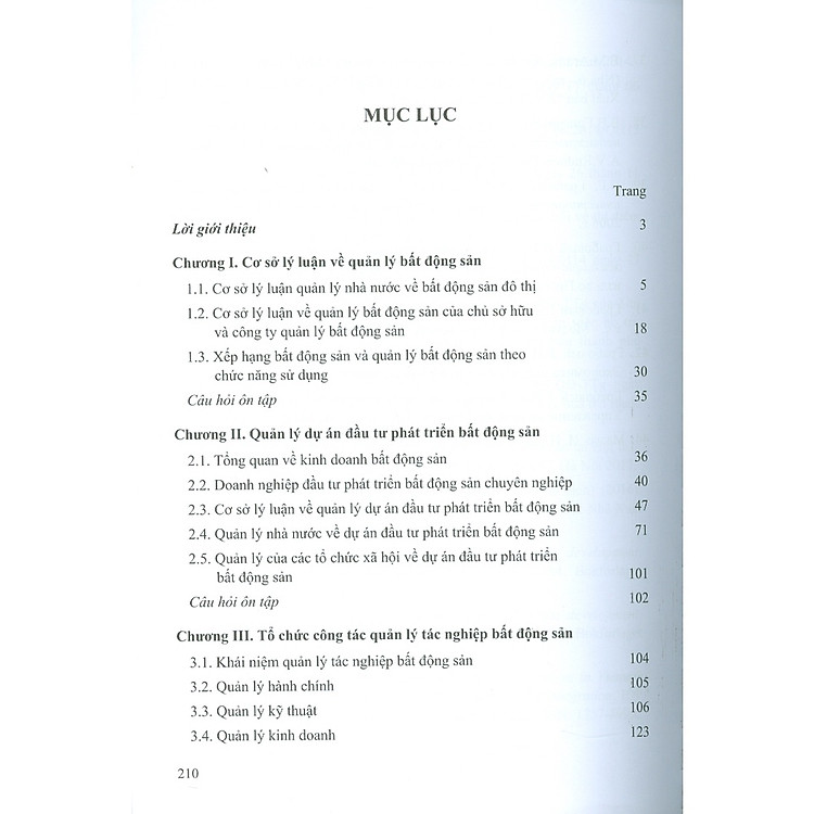 Giáo Trình Quản Lý Bất Động Sản - Ảnh 3