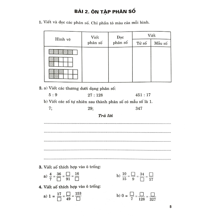 Vở Bài Tập Nâng Cao Toán 5 Tập 1 (Bám Sát SGK Chân Trời Sáng Tạo) - Ảnh 6