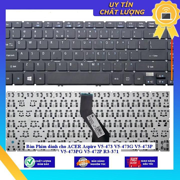 Bàn Phím dùng cho ACER Aspire V5-473 V5-473G V5-473P V5-473PG V5-472P R3-371 - Hàng Nhập Khẩu New Seal