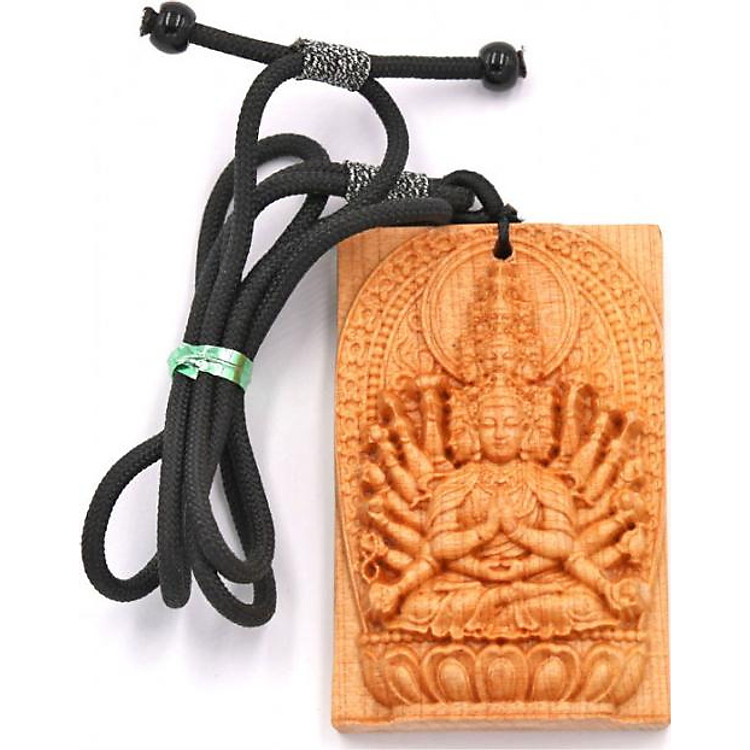 Vòng cổ mặt gỗ ngọc am phật - Thiên Thủ Thiên Nhãn - tuổi Tý