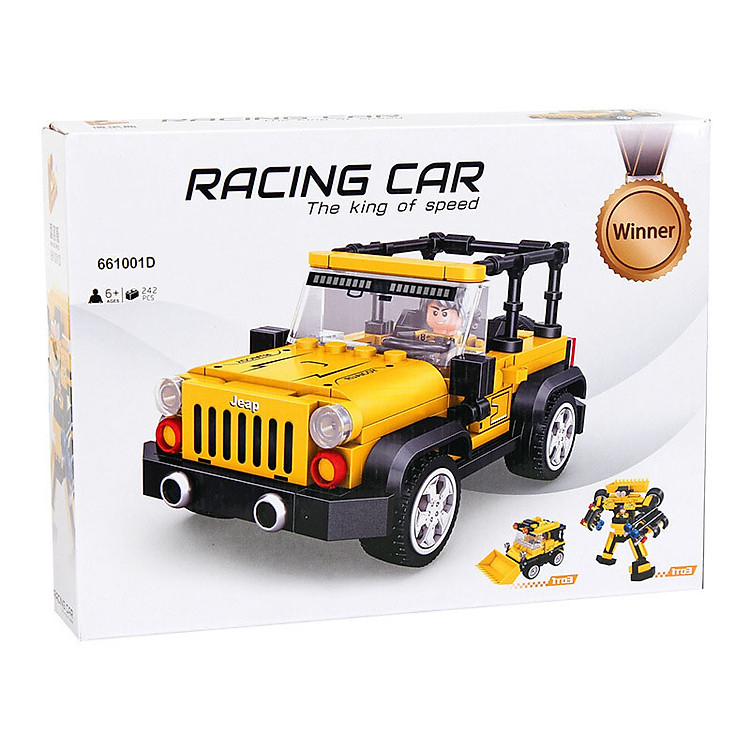 Mua tại Tiki: Bộ Đồ Chơi Lắp Ráp Xe Đua 3IN1 Chính hãng Ưu đãi