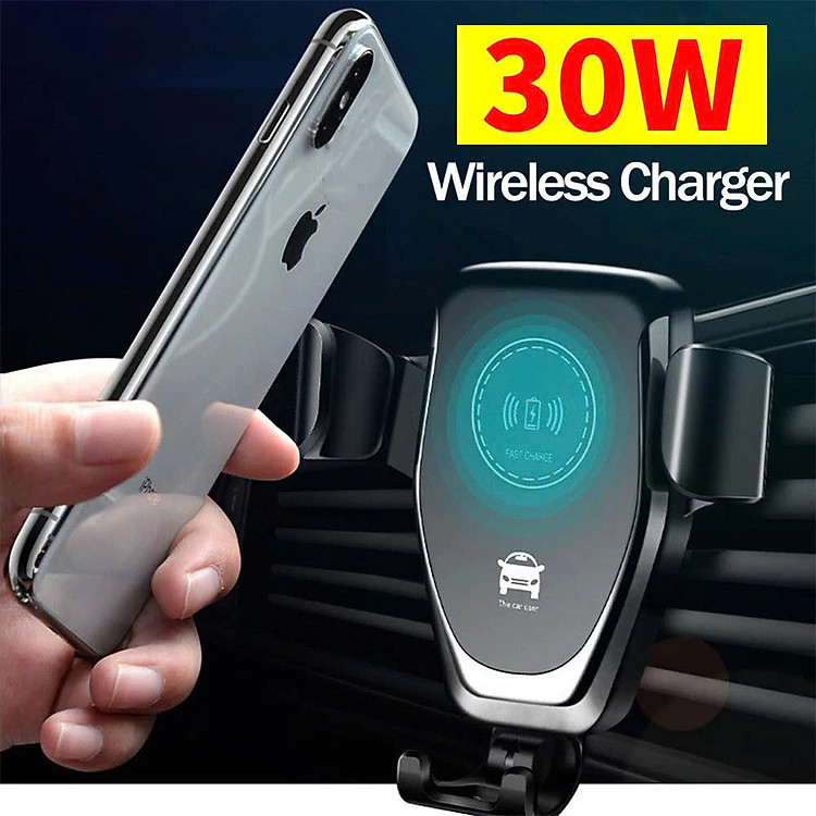 Kẹp Điện Thoại Có Sạc KhônjgDây Trên xe Loại Tốt – Tích Hợp Giá Đỡ Thông Minh, Sạc Nhanh Chuẩn Qi , đèn ốp trần