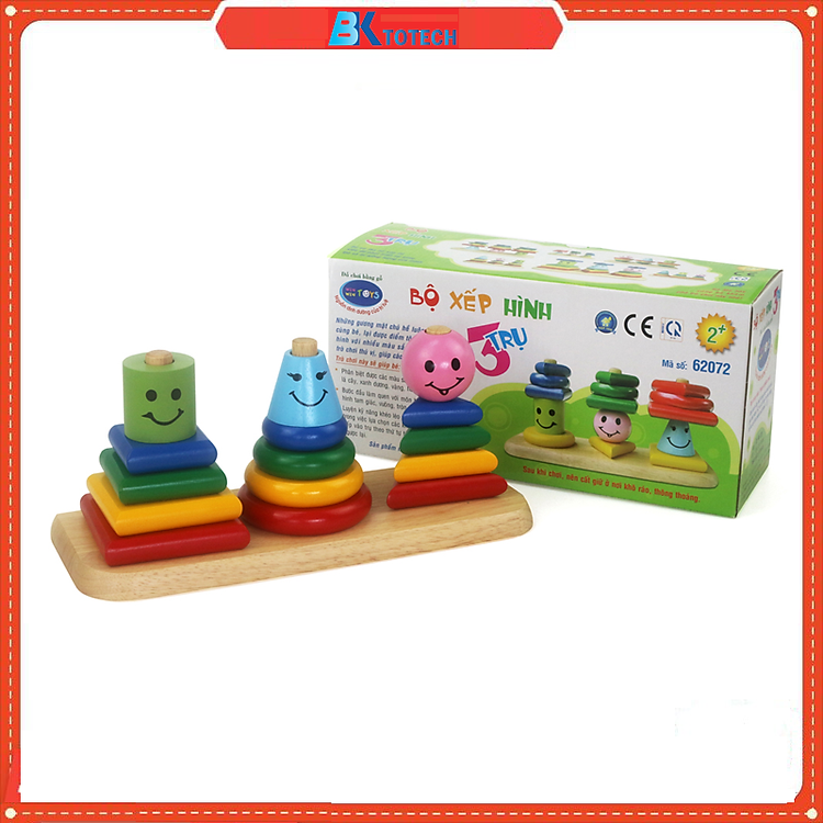 Bộ xếp hình gỗ Winwintoys Chính hãng Giá rẻ