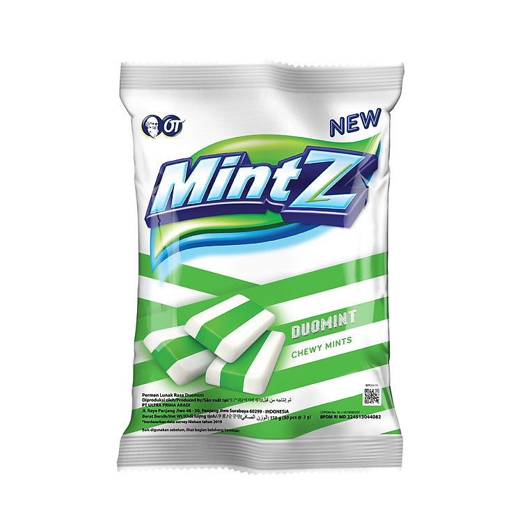 Kẹo Mềm MintZ Duomint 150gr (3gr x 50pcs)