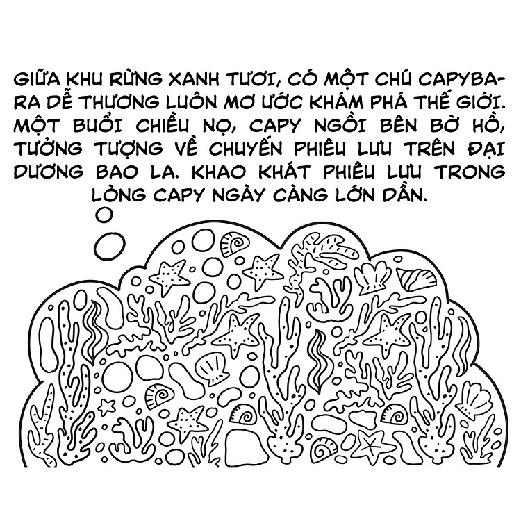 Tô Màu Chữa Lành - Hành Trình Bí Mật Của Capybara - Ảnh 3