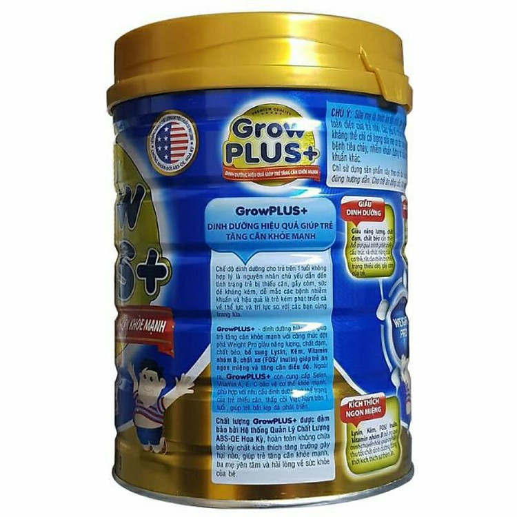 Sữa Bột Nutifood Grow Plus+ 900g Uy tín Tiết kiệm - Hình ảnh 4