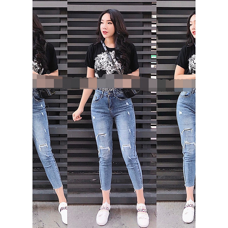 QUẦN JEAN 9 TẤC VÁ ĐẮP BIG SIZE 2436