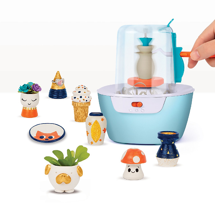 Mua Đồ Chơi Bộ Làm Gốm Mini MAKE IT REAL Chính hãng Tiết kiệm - Hình ảnh 2