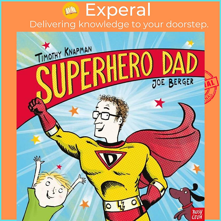 Sách - Superhero Dad by Joe Berger (UK edition, paperback)