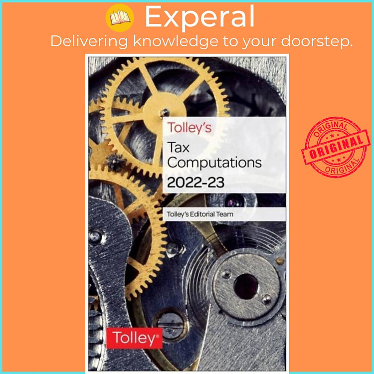 Sách - Tolley's Tax Computations 2022-23 by Kevin Walton (UK edition, paperback)