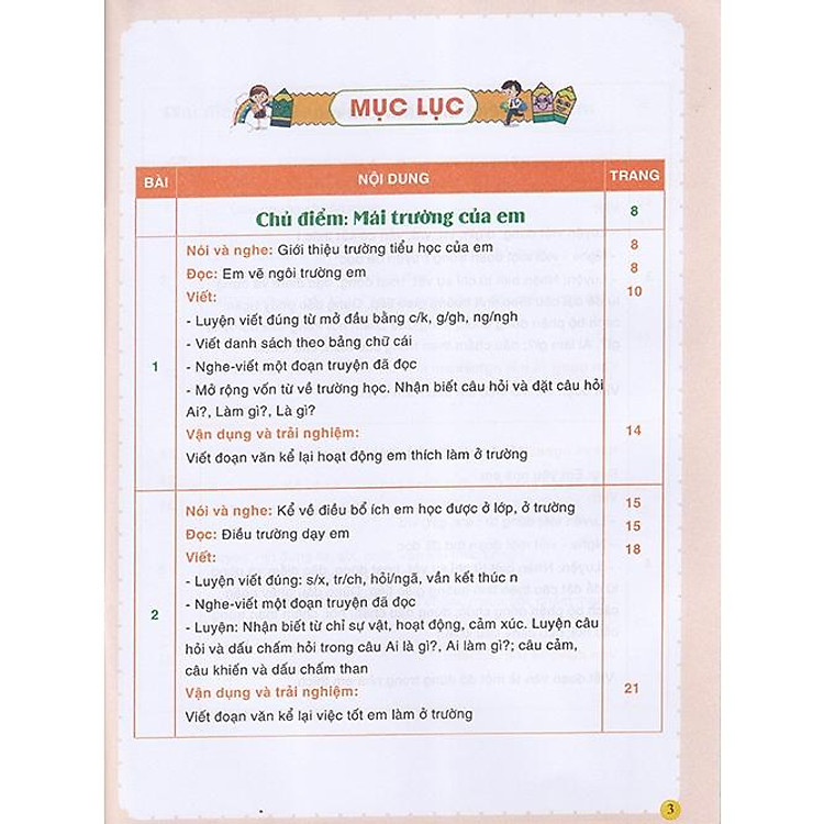 Ôn hè Tiếng Việt 2 - Dành cho học sinh lớp 2 lên lớp 3 (Biên soạn theo chương trình GDPT 2018) - Ảnh 2