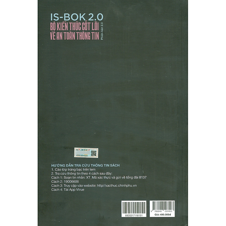 IS - BOK 2.0 - Bộ kiến thức cốt lõi về an toàn thông tin - Ảnh 2