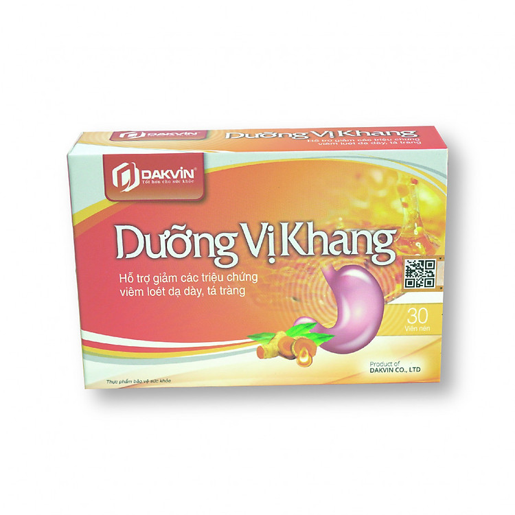Dưỡng Vị Khang - Hỗ Trợ Giảm Các Triệu Chứng Viêm Loét Dạ Dày, Tá Tràng - Cải Thiện Tình Trạng Đầy Bụng, Ợ Chua, Đau Rát Bao Tử