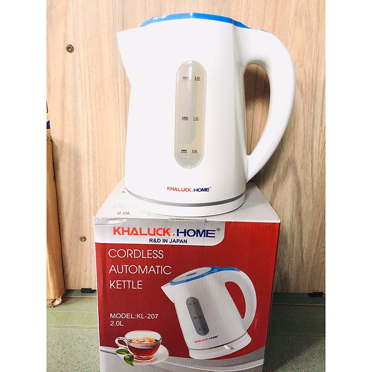 ẤM ĐUN SIÊU TỐC KHALUCK.HOME 2L KL-207 - Hàng chính hãng