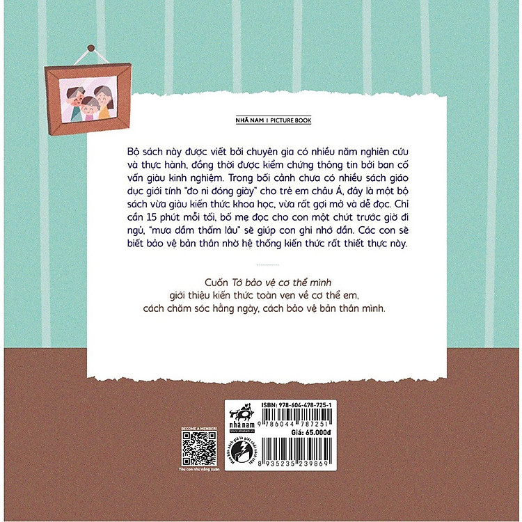 Giáo dục giới tính mẫu giáo - Tiểu học Tớ bảo vệ cơ thể mình - Ảnh 2