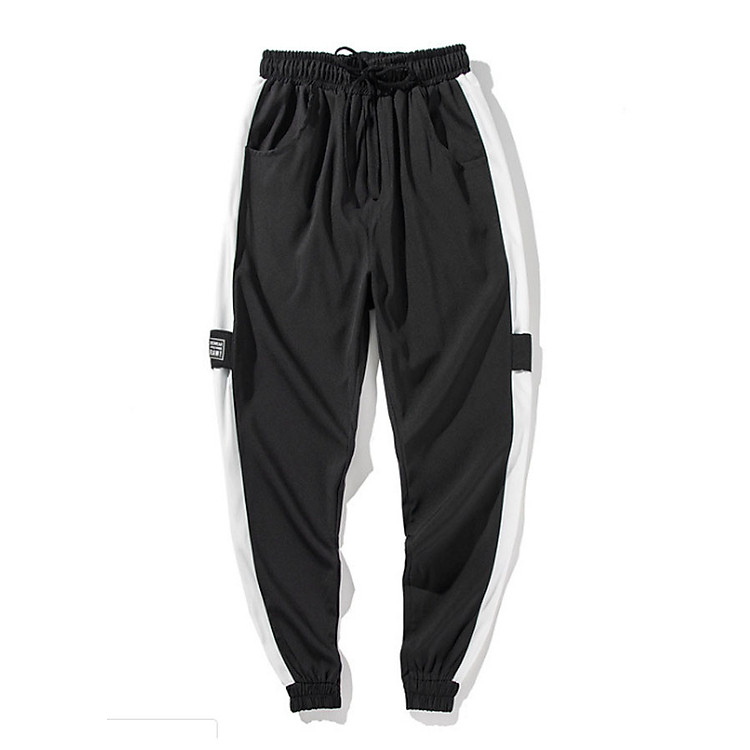 Quần jogger Nam phối sọc cá tính Mẫu mới thu đông 2018