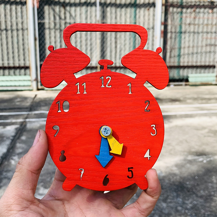 Đồng Hồ Gỗ Đồ Chơi Giáo Dục Chính hãng Giá rẻ - Hình ảnh 2