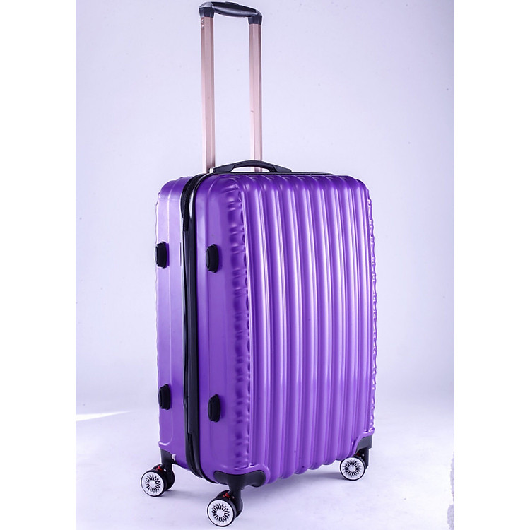Vali kéo du lịch 840 nhựa ABS chịu lực tốt - Tím
