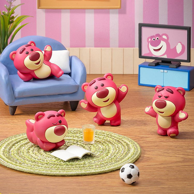 Đồ Chơi Mô Hình Lotso Minime - 52Toys Chính hãng Tiết kiệm - Hình ảnh 5