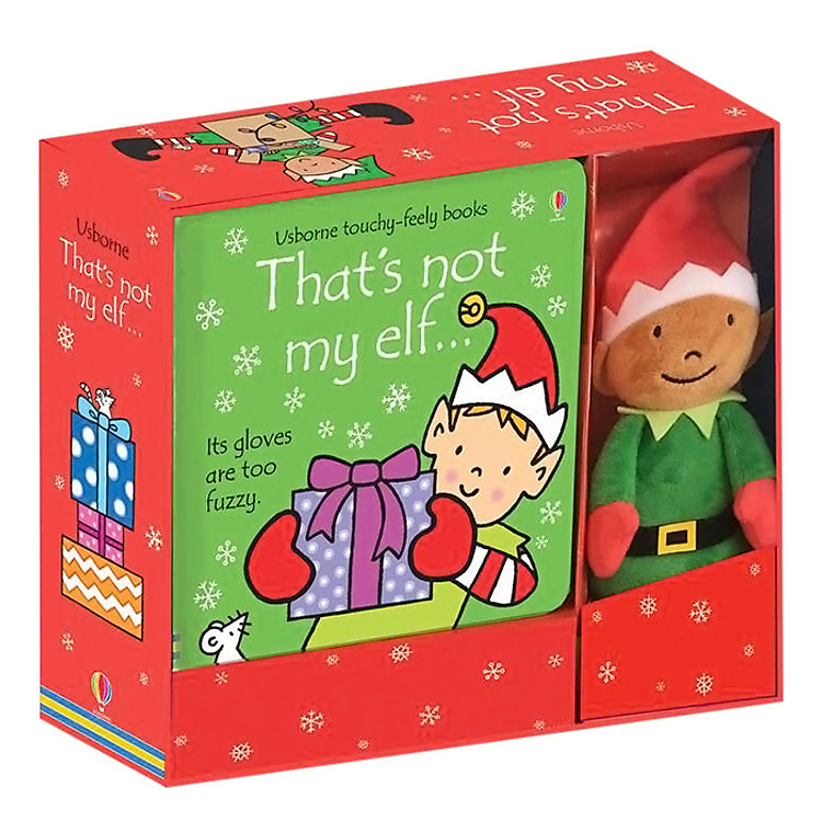 Sách Usborne That's Not My Elf Book And Toy