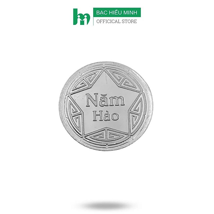 Đồng Xu Đánh Gió Bạc Nguyên Chất S999 (5 Hào) - Ảnh 3