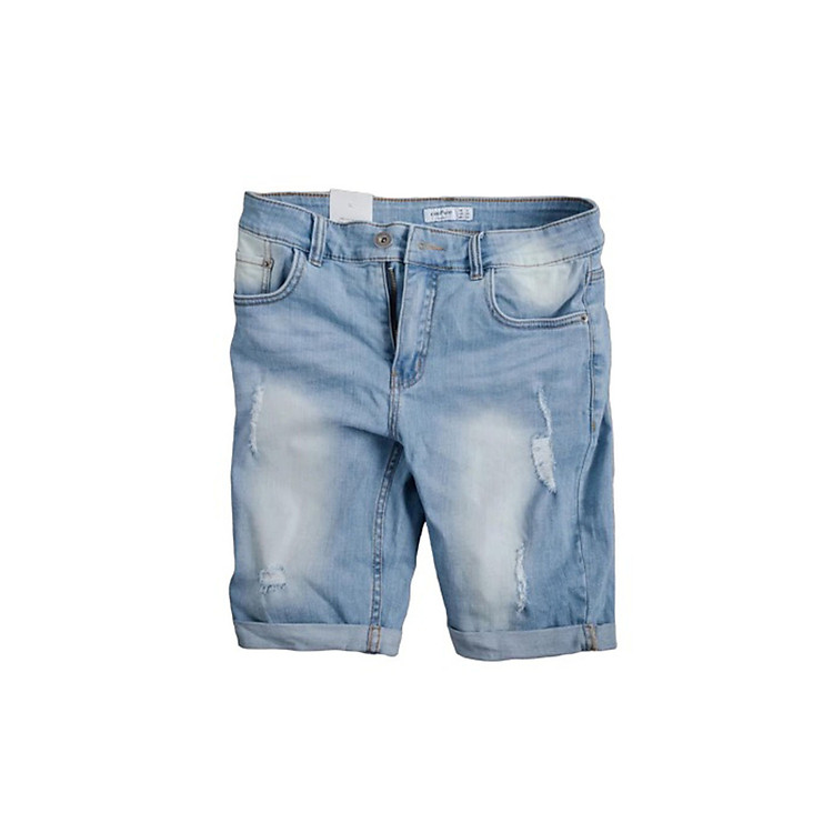 Quần short jeans nam , quần sort nam eo co dãn trơn rách lịch lãm săn lai thiết kế phong cách thời thượng lôi cuốn dạo phố Julido mẫu JS0977885 thời trang hàn quốc trung niên