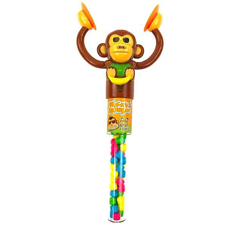 Kẹo đồ chơi Wacky Monkey 12gr